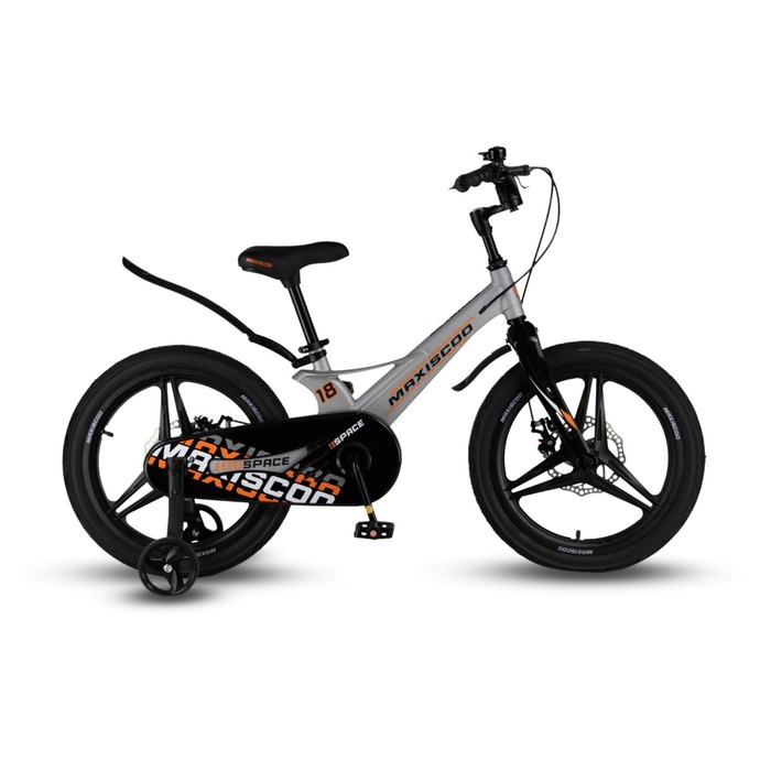 

Велосипед 18'' Maxiscoo SPACE Deluxe, цвет Серый Жемчуг
