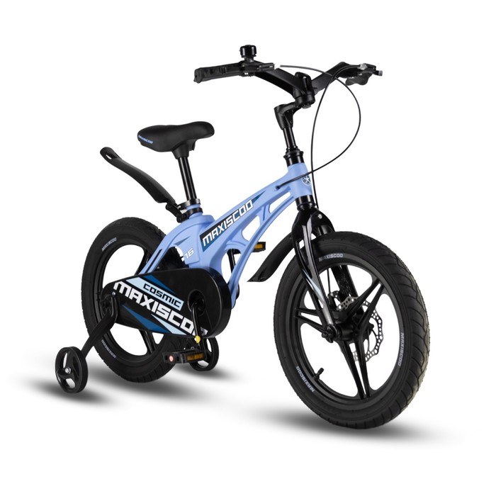 фото Велосипед 16'' maxiscoo cosmic deluxe, цвет небесно-голубой матовый