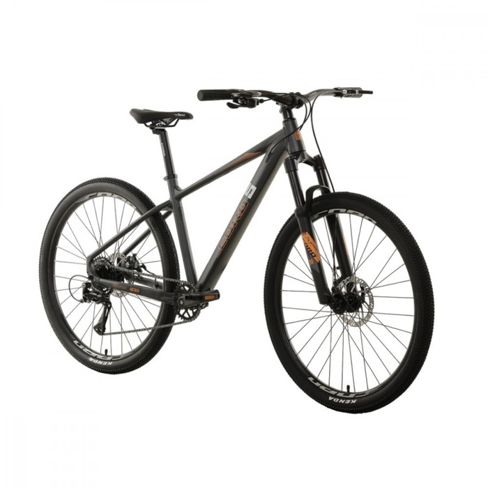 Велосипед 27,5'' Cord 5BIKE M400, цвет Угольный Антрацит, размер 17''