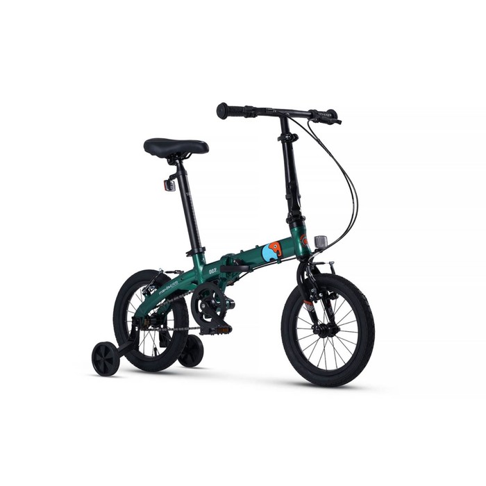 Велосипед 14'' Maxiscoo S007 Стандарт, цвет Зеленый