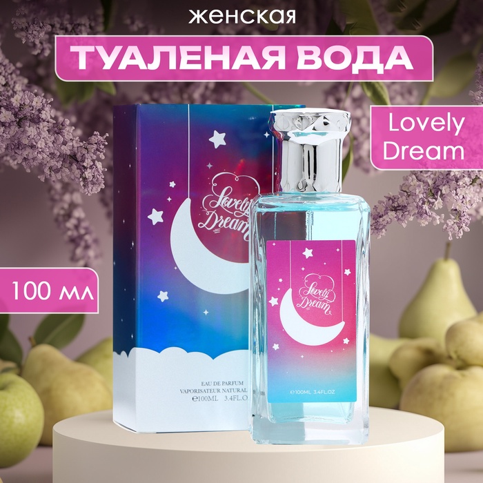 Туалетная вода женская Lovely Dream, 100 мл туалетная вода lovely spring dream 30 мл royal garden 7994651