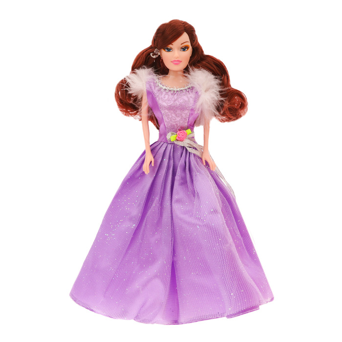 Кукла модель "Лерочка" в вечернем платье, МИКС