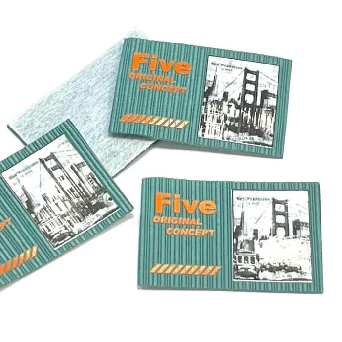 

Нашивка Five, размер 3x4,5 см, цвет зелёный