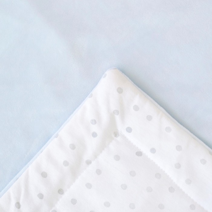 Одеяло демисезонное на выписку «Конфетти», размер 90х90 см, цвет голубой