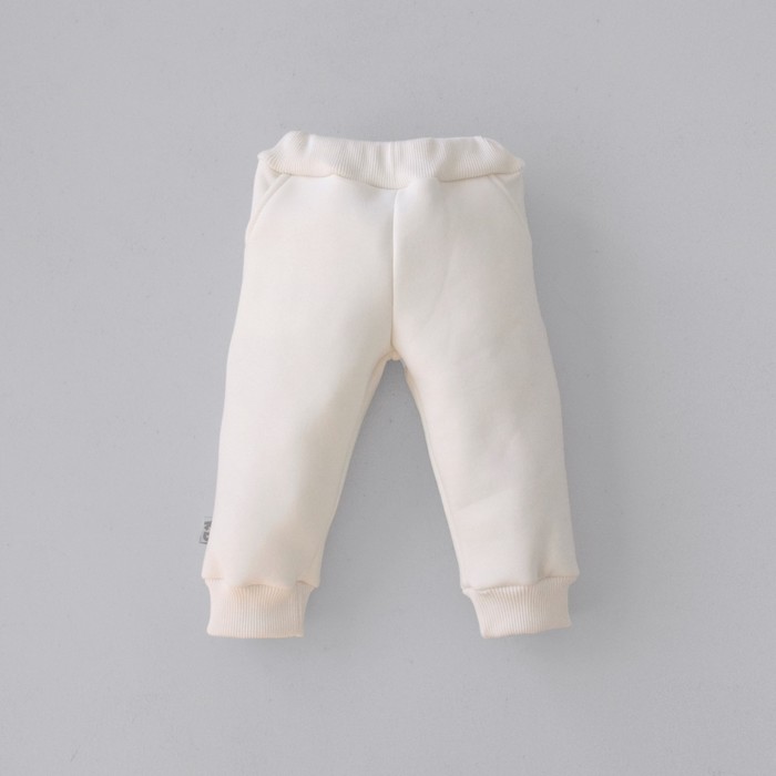 Костюм детский спортивный KinDerLitto «Оверсайз», 2 предмета: худи, штаны, рост 80-86 см, цвет сахар