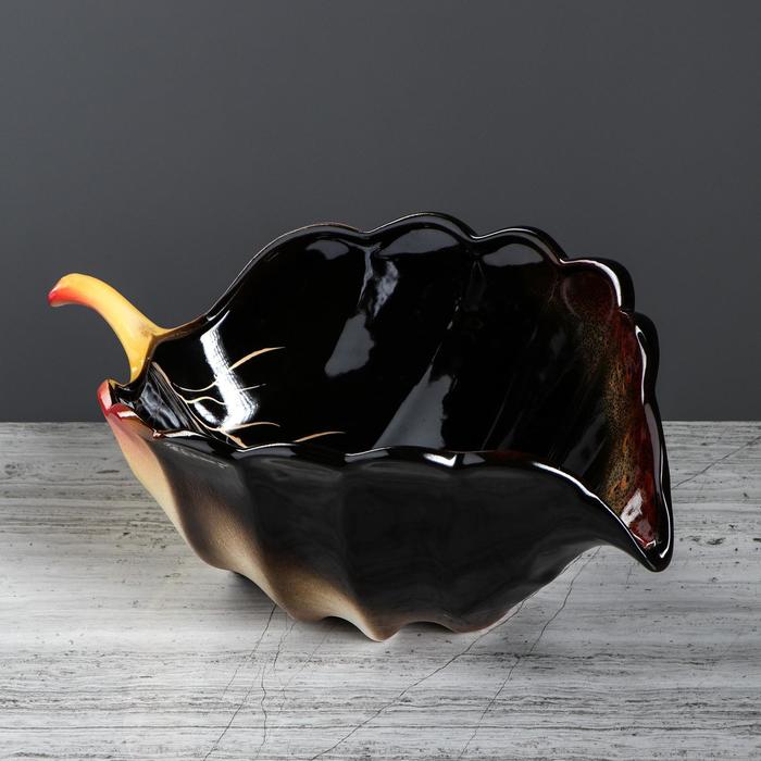 Конфетница Лист 15 см