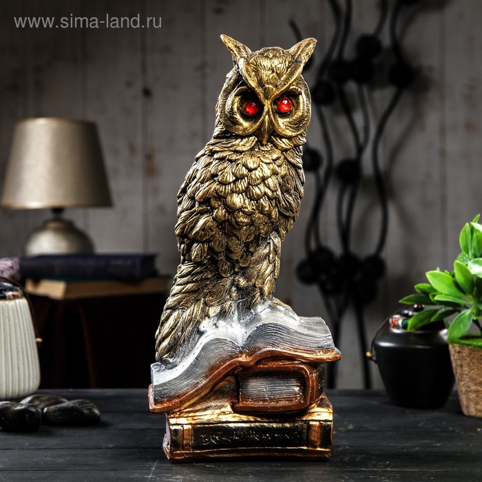 

Копилка "Филин", бронзовый цвет, 37 см