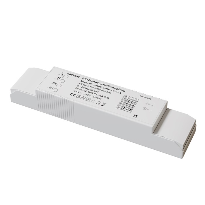 

Аксессуар Technical PSL-DL40-S-950-1200mA, 48Вт, 18,7х4х3 см, цвет белый