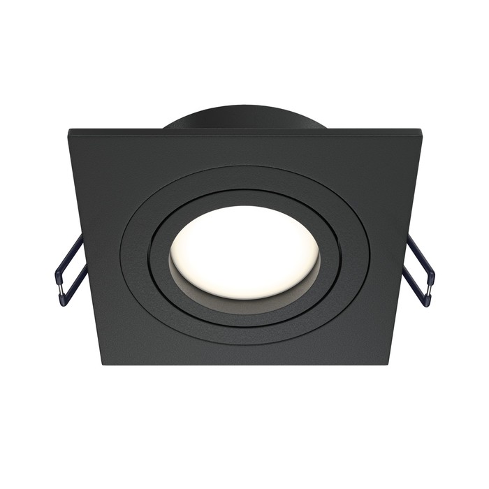 Светильник встраиваемый Technical DL024-2-01B, 1х50Вт, 9,2х9,2х2,5 см, GU10, цвет чёрный