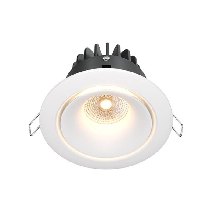 Светильник встраиваемый Technical DL031-2-L12W, 12Вт, 9,8х9,8х7,5 см, LED, 880Лм, 3000К, цвет белый