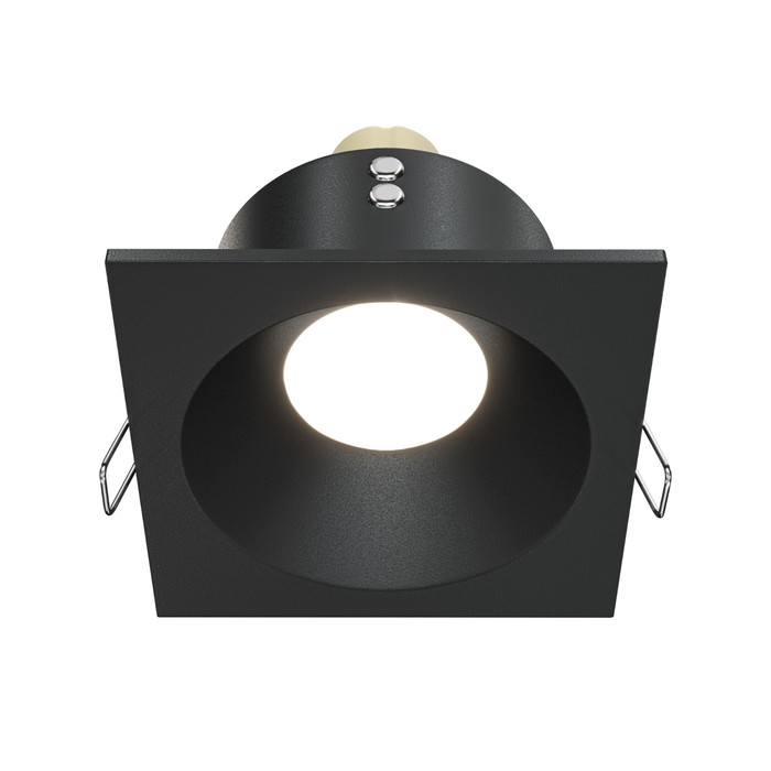Светильник встраиваемый Technical DL033-2-01B, 1х50Вт, 8,5х8,5х4,5 см, GU10, цвет чёрный