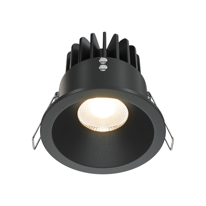 Светильник встраиваемый Technical DL034-2-L12B, 12Вт, 8,5х8,5х8,5 см, LED, 890Лм, 3000К, цвет чёрный