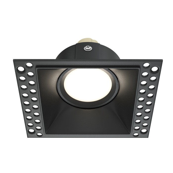 Светильник встраиваемый Technical DL042-01-SQ-B, 1х50Вт, 11,2х9х4,2 см, GU10, цвет чёрный