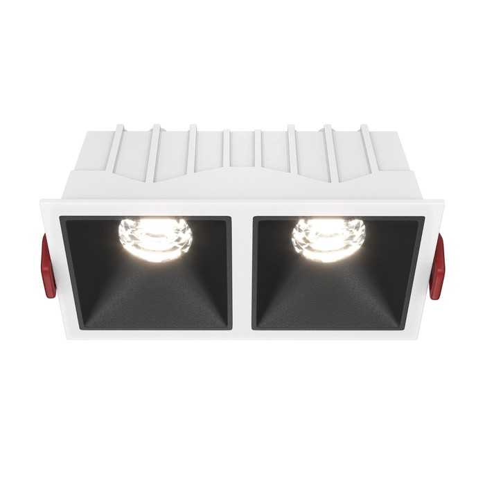 

Светильник встраиваемый Technical DL043-02-10W4K-SQ-WB, 20Вт, 12,6х6,5х5,2 см, LED, 1000Лм, 4000К, цвет бело-чёрный