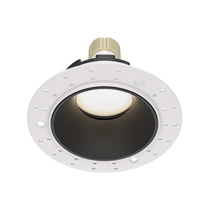 Светильник встраиваемый Technical DL051-U-2WB, 1х10Вт, 10,2х10,2х3,7 см, GU10, цвет бело-чёрный