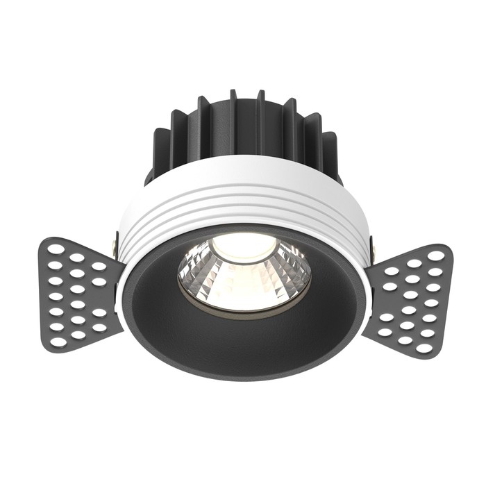 Светильник встраиваемый Technical DL058-12W4K-TRS-B, 12Вт, 7,4х7,4х6 см, LED, 940Лм, 4000К, цвет чёрный