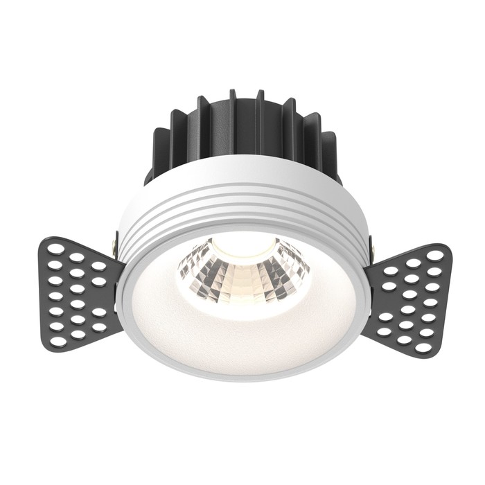 Светильник встраиваемый Technical DL058-12W4K-TRS-W, 12Вт, 7,4х7,4х6 см, LED, 1000Лм, 4000К, цвет белый