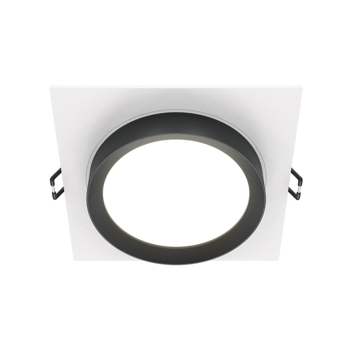 Светильник встраиваемый Technical DL086-GX53-SQ-WB, 1х15Вт, 11х11х5,2 см, GX53, цвет бело-чёрный