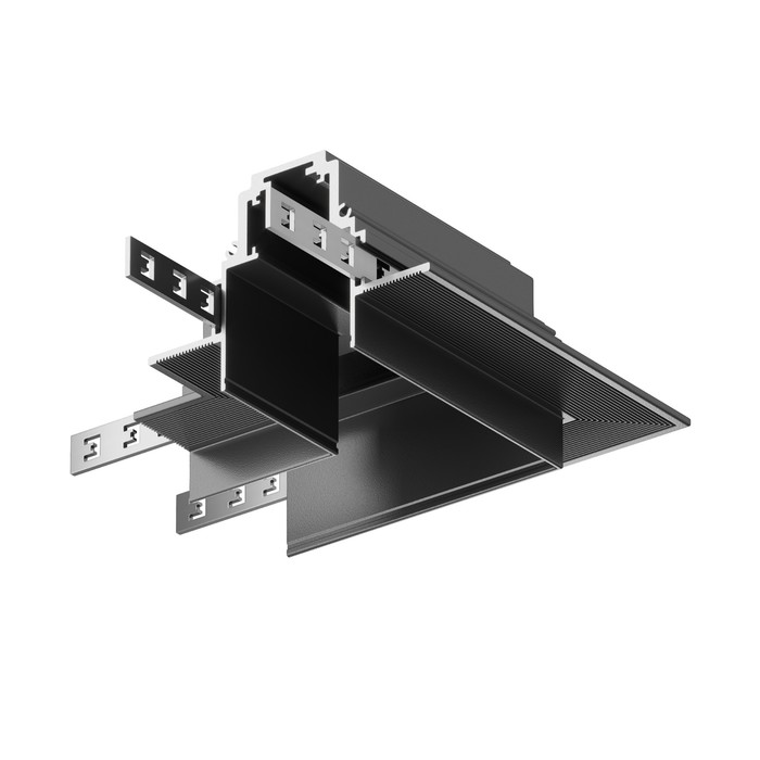 

Коннектор угловой для встраиваемой трековой системы Technical TRX010CL-22B, 10х5,3х10 см, цвет чёрный