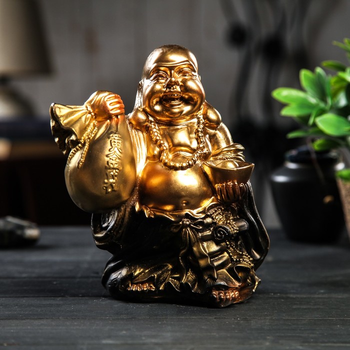 Копилка "Хотэй с мешком" малая