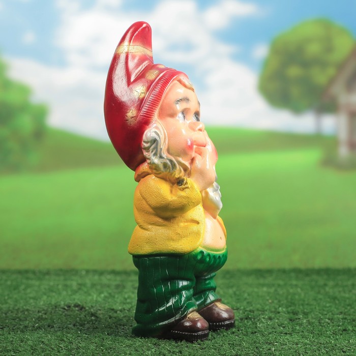 Садовая фигура "Гном-звездочёт"