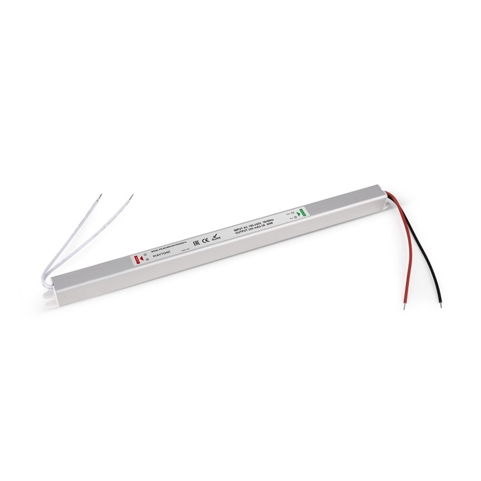 

Блок питания Led Strip 220210, 1,8х1,8х31,2 см, цвет серебро