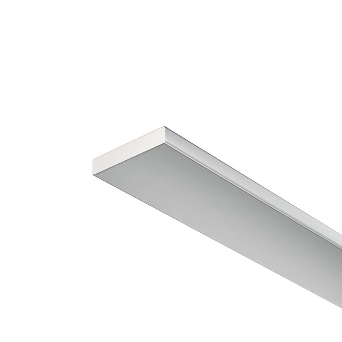 Алюминиевый профиль Led Strip ALM-1202-S-2M, 200х1,2 см, цвет серебро алюминиевый профиль подвесной накладной led strip alm 5050 s 2m 200х5х5 см цвет серебро