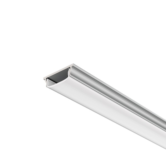 Алюминиевый профиль накладной Led Strip ALM-1806-S-2M, 200х1,8х0,6 см, цвет серебро алюминиевый профиль подвесной накладной led strip alm 5050 s 2m 200х5х5 см цвет серебро