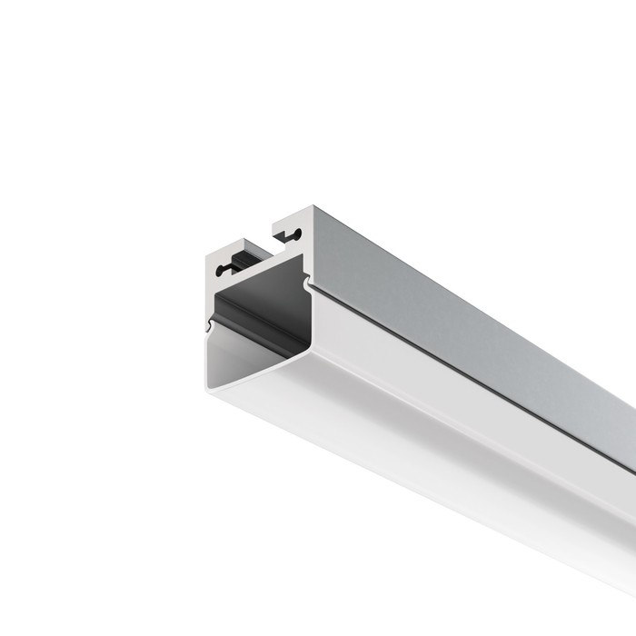 цена Алюминиевый профиль подвесной-накладной Led Strip ALM-2020B-S-2M, 200х2х2 см, цвет серебро
