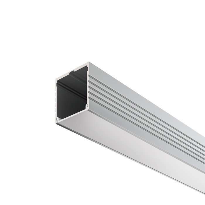 Алюминиевый профиль накладной Led Strip ALM-3535A-S-2M, 200х3,5х3,48 см, цвет серебро алюминиевый профиль led strip alm 1202 s 2m 200х1 2 см цвет серебро