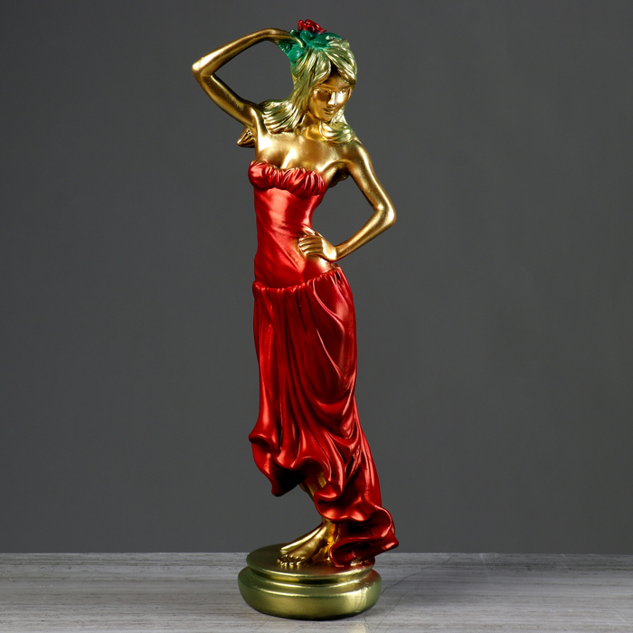 Статуэтка "Танцовщица" комбинированно-медный