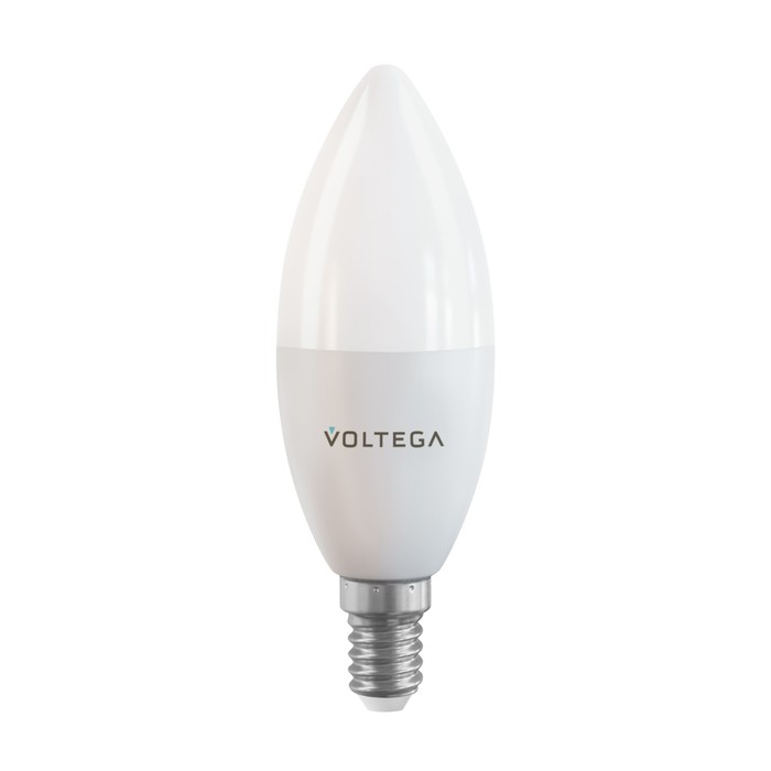 Лампа Voltega 2427, 5Вт, 3,7х3,7х10 см, E14, 400Лм, цвет матовый