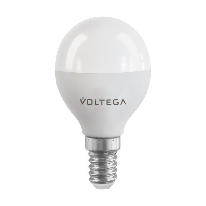 Лампа Voltega 2428, 5Вт, 4,5х4,5х8 см, E14, 400Лм, цвет матовый