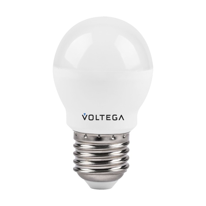 Лампа Voltega 8455, 10Вт, 4,5х4,5х8 см, E27, 880Лм, 2800К, цвет матовый