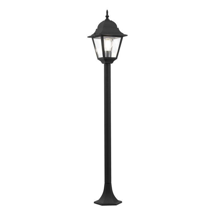 Светильник ландшафтный Outdoor O003FL-01B, 1х60Вт, 18х18х116 см, E27, цвет чёрный