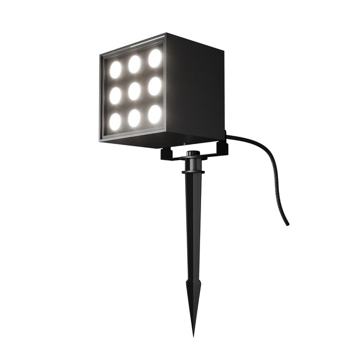 Светильник ландшафтный Outdoor O309FL-L18B3K, 18Вт, 11х12,5х32,5 см, LED, 1000Лм, 3000К, цвет чёрный
