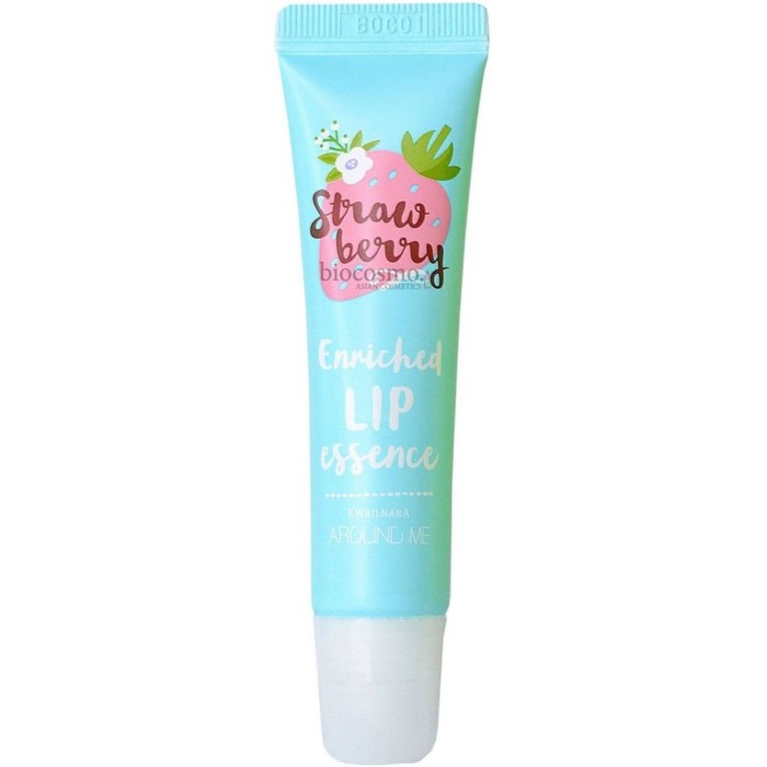 Бальзам для губ Welcos Around Me Enriched Lip Strawberry, 8.7 г эссенция для губ around me enriched lip essence strawberry 8 7г