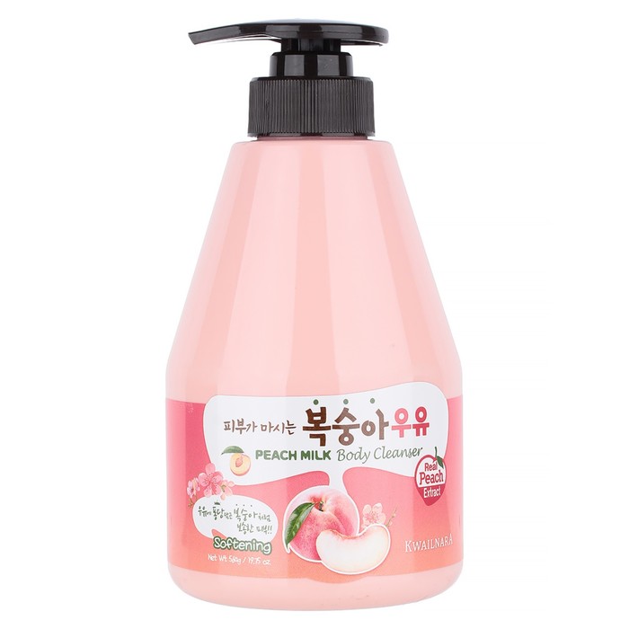 Гель для душа Welcos Kwailnara Peach Milk Body Cleanser 560 г 1078₽