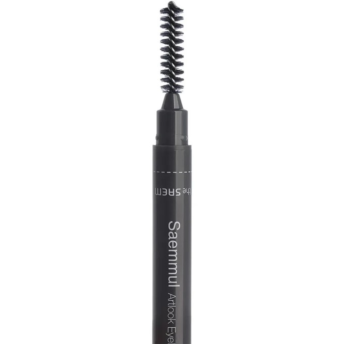 фото Карандаш для бровей 4 saemmul artlook eyebrow 04. black gray the saem