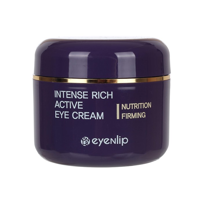 Крем для кожи вокруг глаз Eyenlip Intense Rich Active Eye Cream, укрепляющий, с экстрактом ферментированных соевых бобов, 50 мл крем для глаз укрепляющий eyenlip intense rich active eye cream 50ml