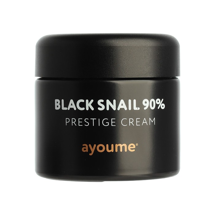 Крем для лица Ayoume Black Snail 90% Prestige Cream, с муцином чёрной улитки, 70 мл крем для лица ayoume black snail prestige cream 70 мл