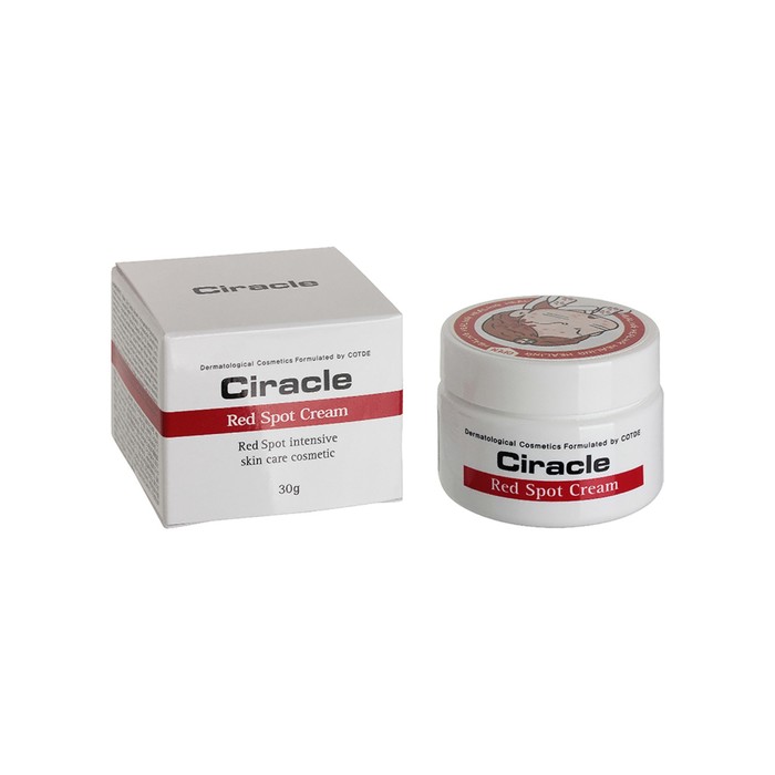 фото Крем для лица ciracle red spot cream, точечный, для проблемной кожи, 30 мл