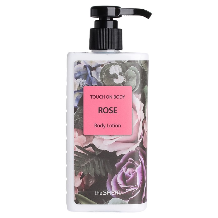 Лосьон для тела Touch On Body Rose Body Lotion 300мл the saem touch on body лосьон для тела с экстрактом моринга touch on body moringa body lotion 300мл
