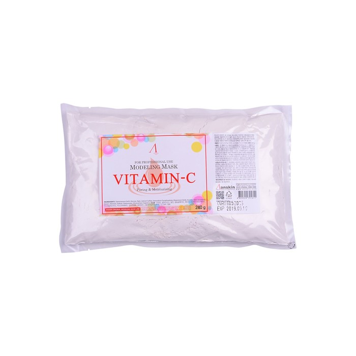фото Маска альгинатная anskin vitamin-c modeling mask, 240 г