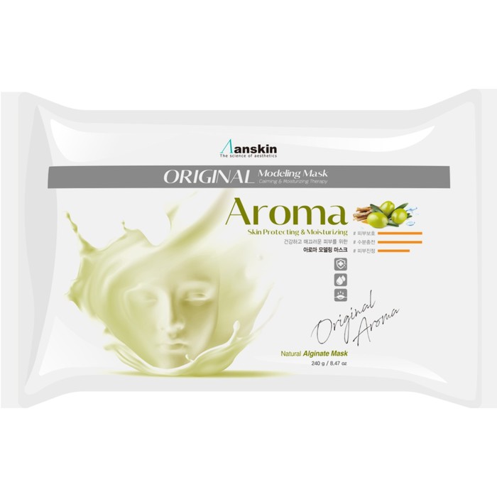 Маска альгинатная Anskin Aroma Modeling Mask, антивозрастная, питательная, 240 г маска альгинатная anskin aroma modeling mask антивозрастная питательная 25 г