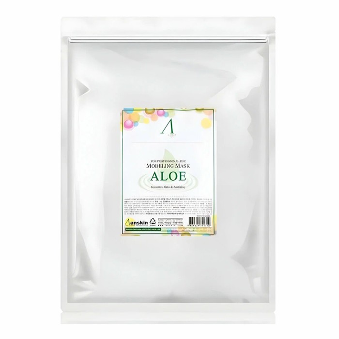 

Маска альгинатная Anskin Aloe Modeling Mask, успокаивающая, 500 г