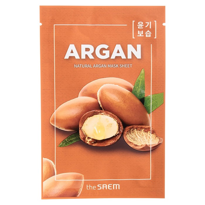 

Маска для лица тканевая The Saem Natural Mask Sheet Argan, 21 мл