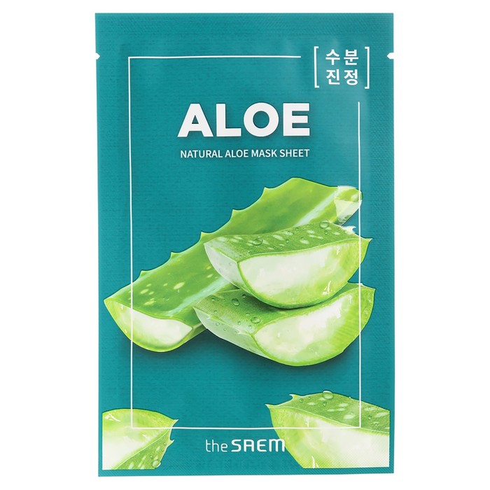 

Маска для лица тканевая The Saem Natural Mask Sheet Aloe, 21 мл