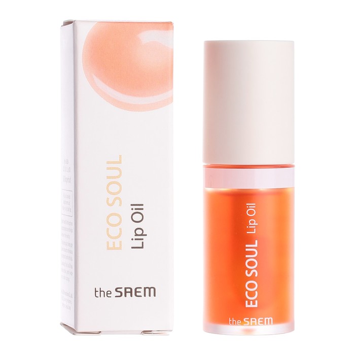 фото Масло для губ с грейпфрутом eco soul lip oil 03 grapefruit the saem