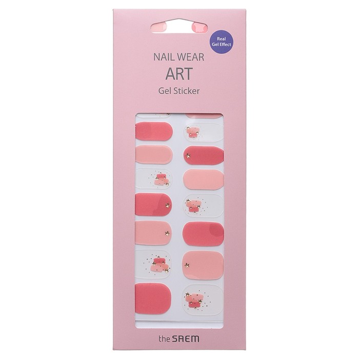 Наклейки для ногтей Nail Wear Art Gel Sticker 06 the saem nail наклейки для ногтей nail wear art gel sticker 06